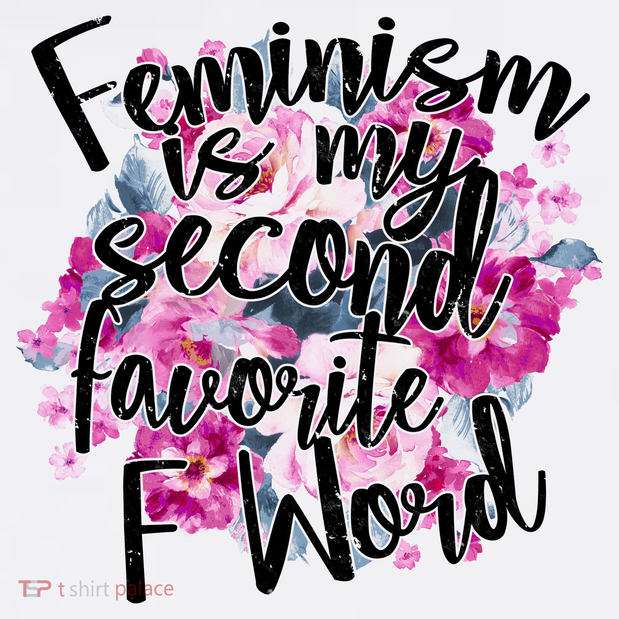 Feminism Is My Second Favorite F Word Garment-Dyed Sweatshirt