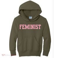 Feminist Kids Hoodie thumb 0