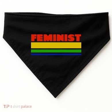 Feminist 70's Classic Logo USA-Made Doggie Bandana