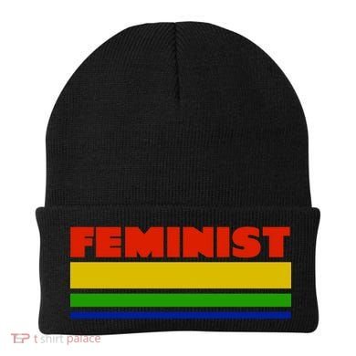 Feminist 70's Classic Logo Beanie