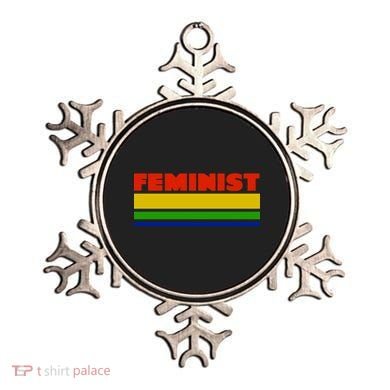 Feminist 70's Classic Logo Ornament