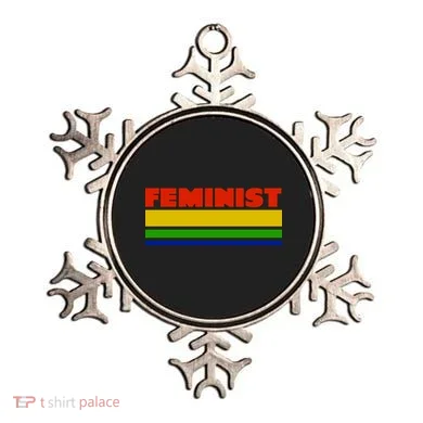 Feminist 70's Classic Logo Ornament