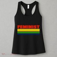 Feminist 70's Classic Logo Women's Tank Top thumb 3