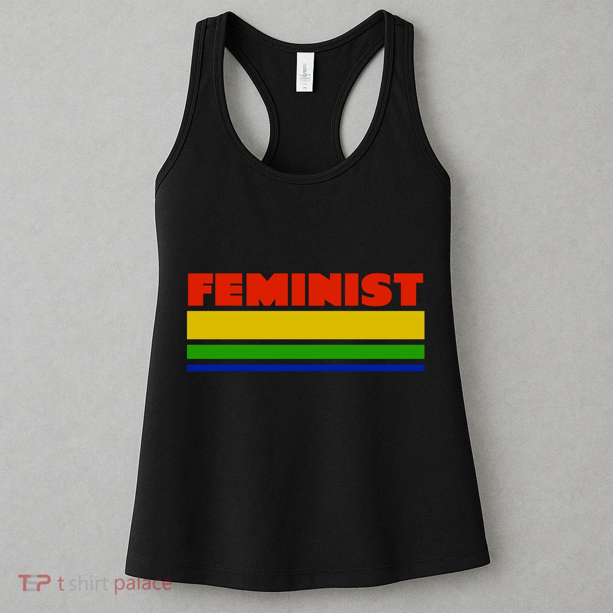 Feminist 70's Classic Logo Women's Tank Top