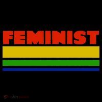 Feminist 70's Classic Logo Baby Bodysuit thumb 2