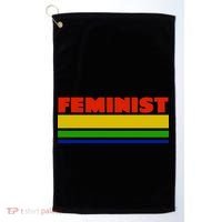 Feminist 70's Classic Logo Golf Towel thumb 0
