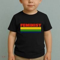Feminist 70's Classic Logo Toddler T-Shirt thumb 2
