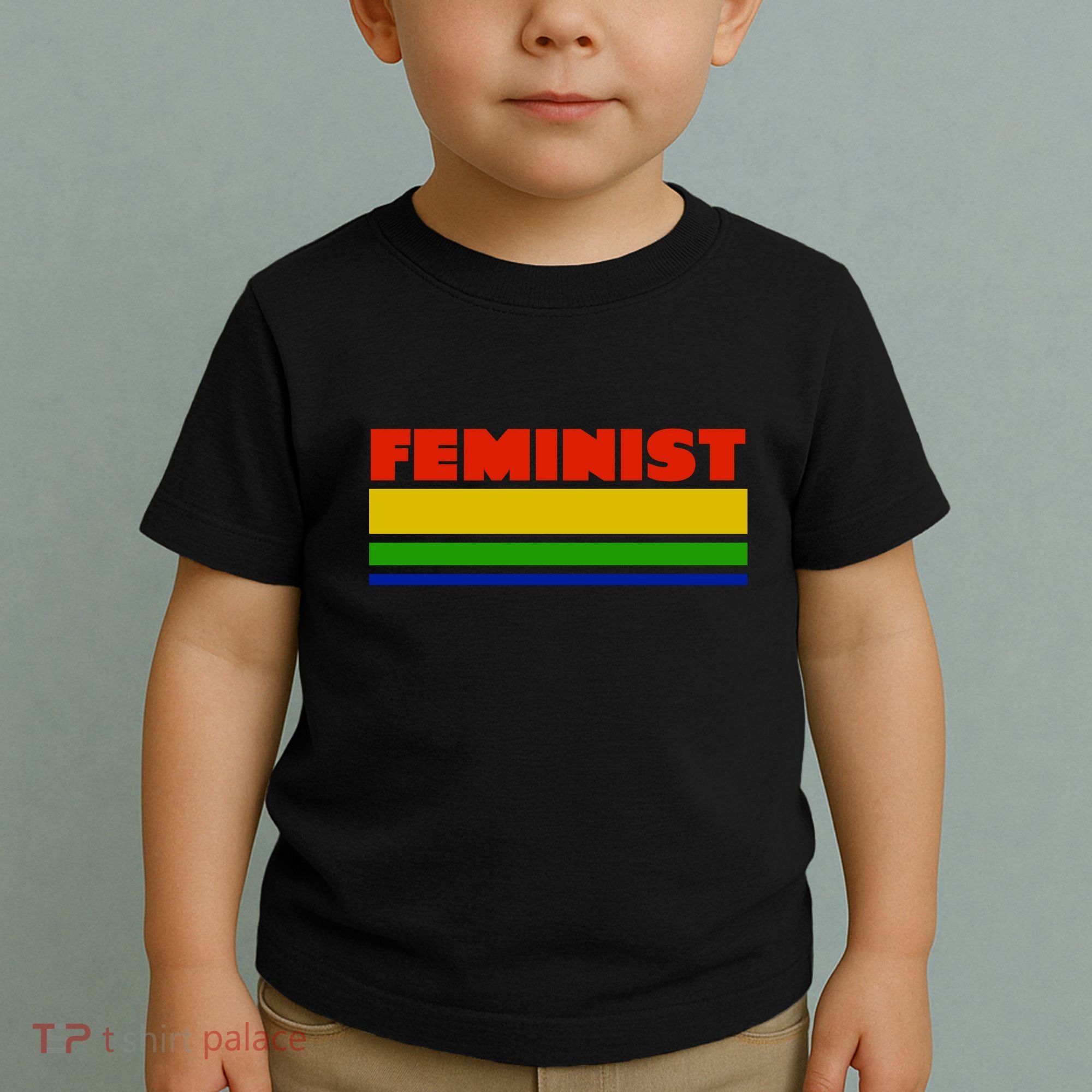 Feminist 70's Classic Logo Toddler T-Shirt