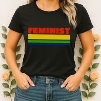 Feminist 70's Classic Logo Women's T-Shirt thumb 2