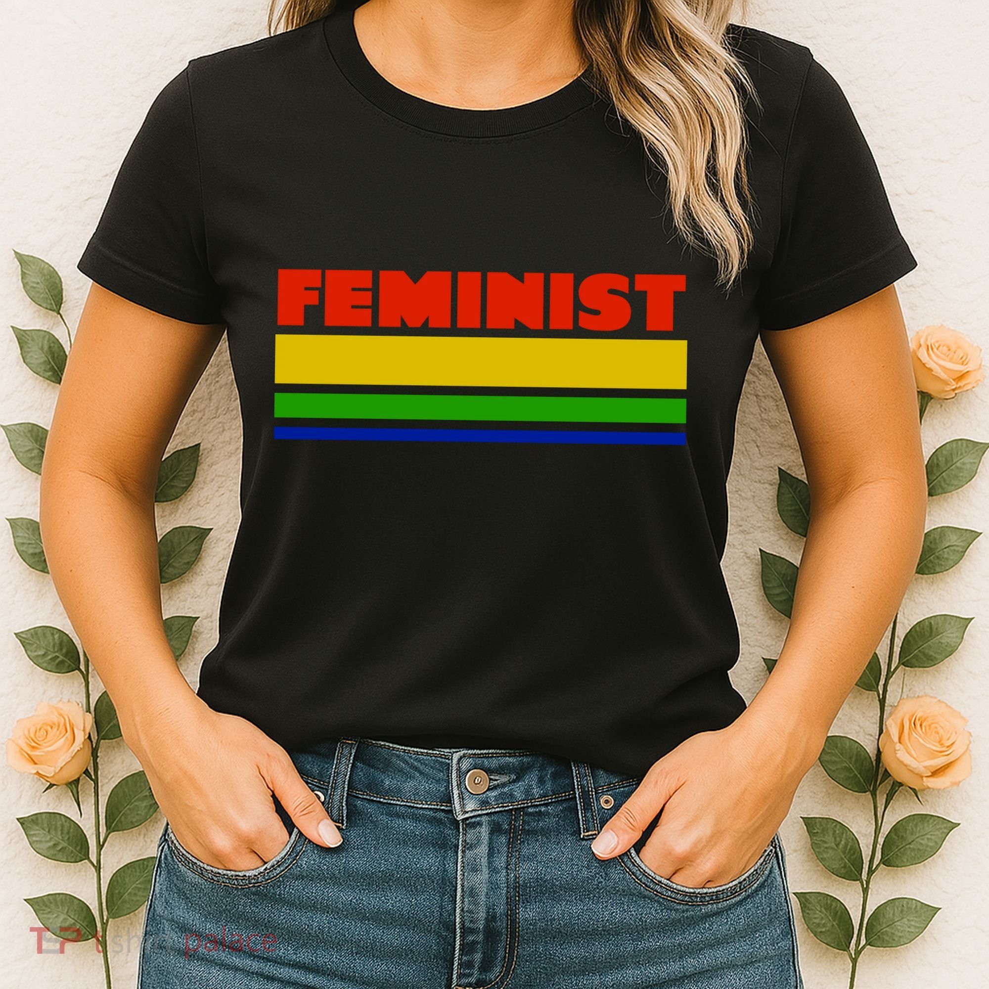 Feminist 70's Classic Logo Women's T-Shirt