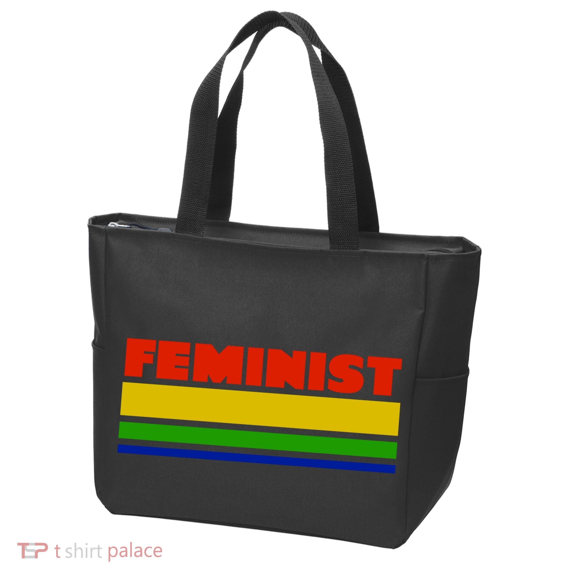 Feminist 70's Classic Logo Tote Bag