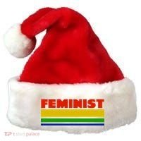 Feminist 70's Classic Logo Santa Hat thumb 0
