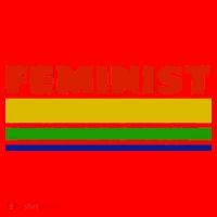 Feminist 70's Classic Logo Santa Hat thumb 1