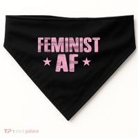 Feminist AF USA-Made Doggie Bandana thumb 0