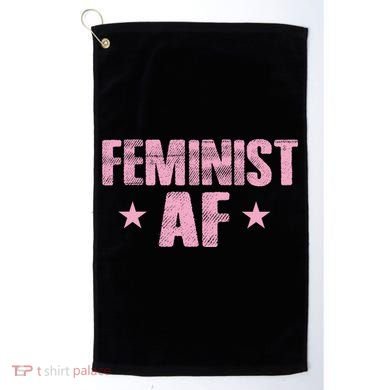 Feminist AF Golf Towel
