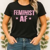 Feminist AF Women's T-Shirt thumb 2