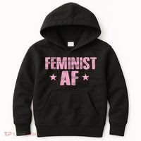 Feminist AF Kids Hoodie thumb 0
