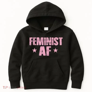 Feminist AF Kids Hoodie