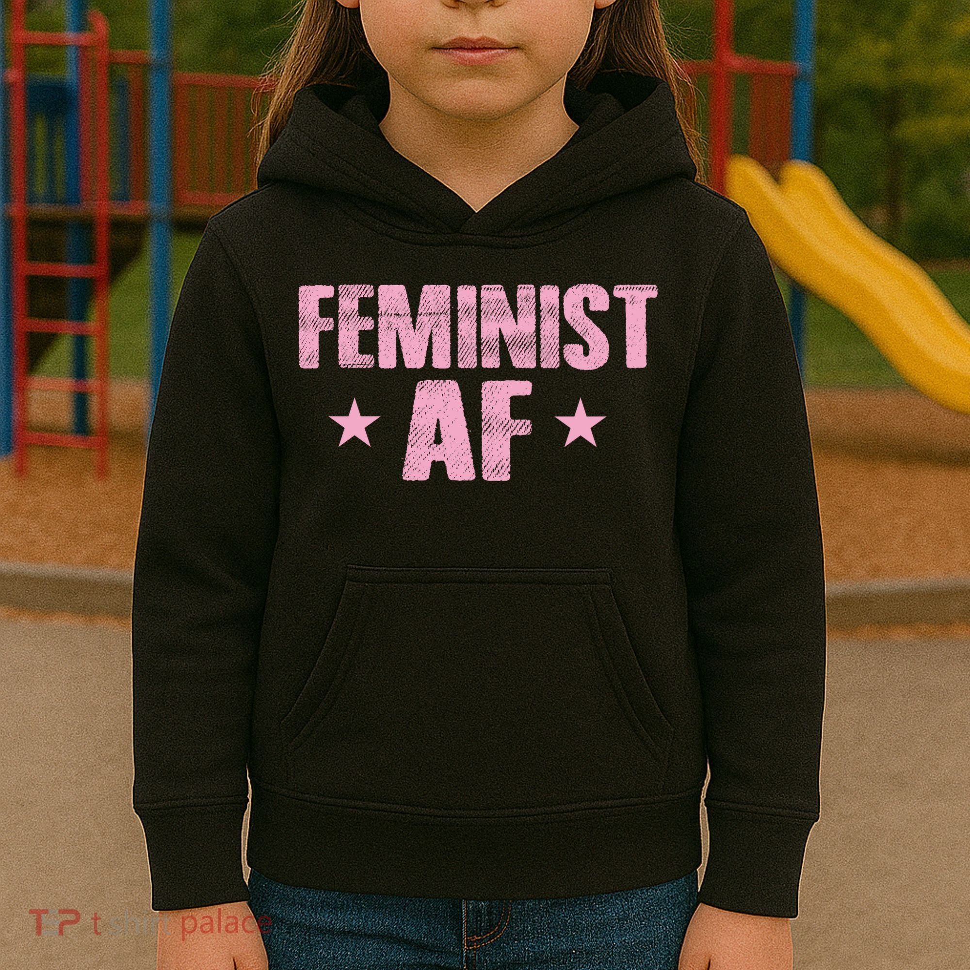 Feminist AF Kids Hoodie