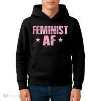 Feminist AF Kids Hoodie thumb 4