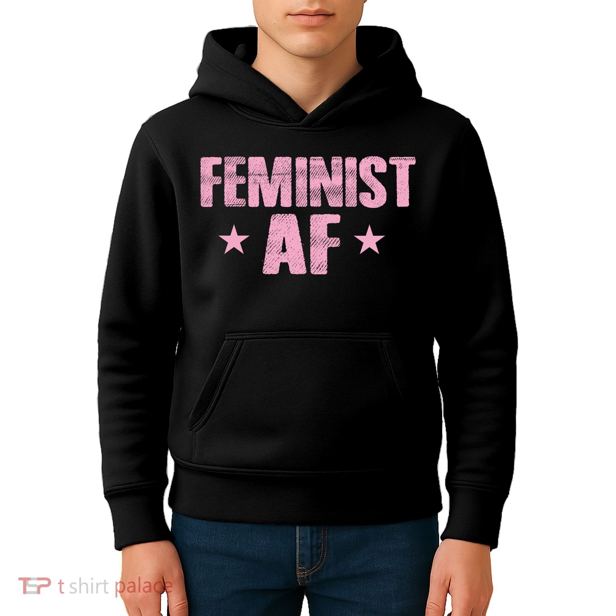 Feminist AF Kids Hoodie