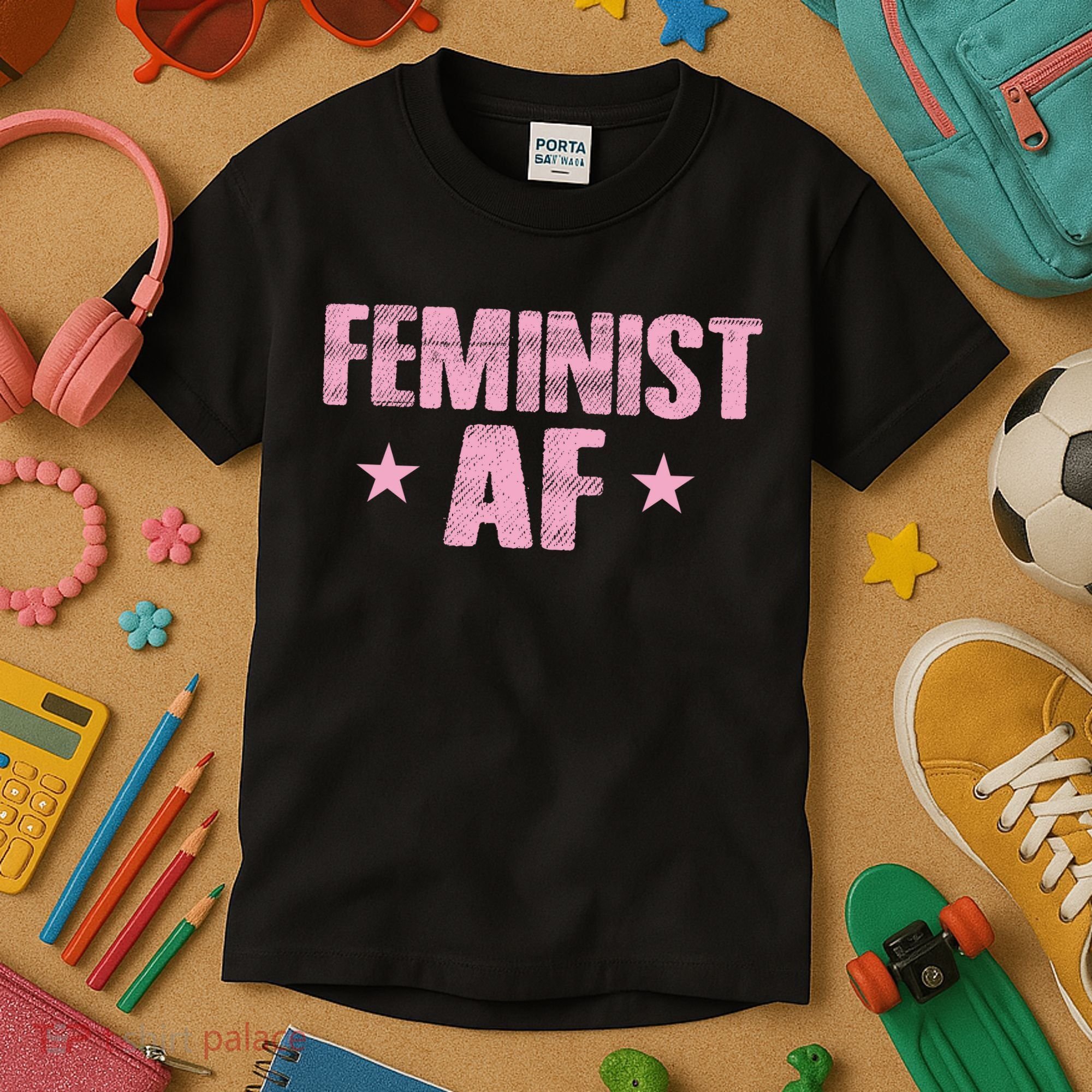 Feminist AF Kids T-Shirt