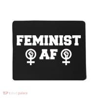 Feminist AF Women's Rights Fist Logo Mousepad thumb 0