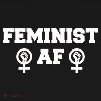 Feminist AF Women's Rights Fist Logo Mousepad thumb 1
