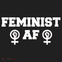 Feminist AF Women's Rights Fist Logo Hat thumb 2