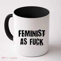 Feminist AS Fuck AF Coffee Mug thumb 0