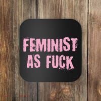 Feminist AS Fuck AF Coaster thumb 0