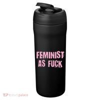 Feminist AS Fuck AF 24oz Duet Stainless Steel Tumbler thumb 3