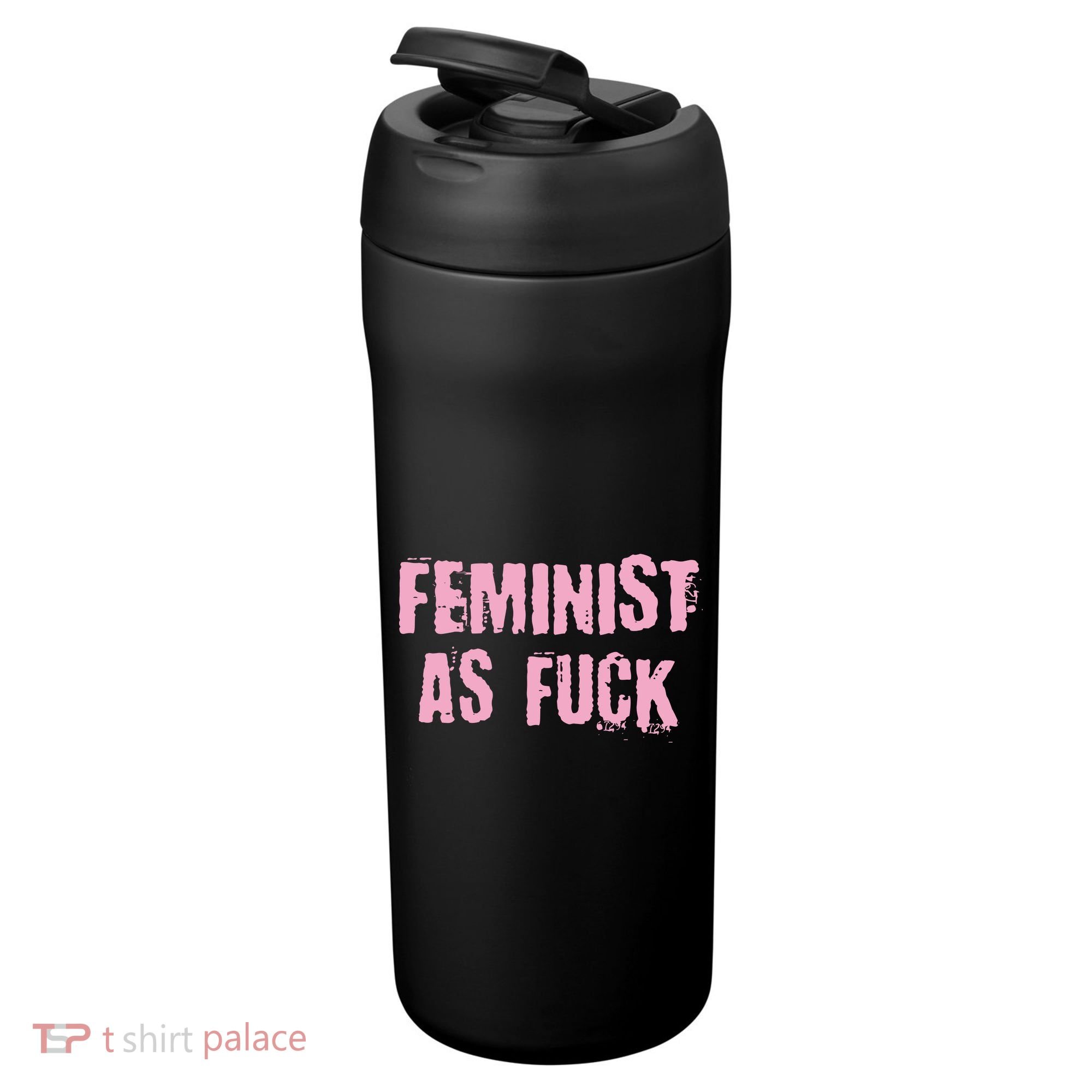 Feminist AS Fuck AF 24oz Duet Stainless Steel Tumbler