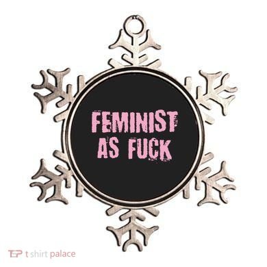 Feminist AS Fuck AF Ornament