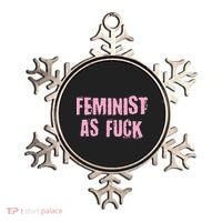 Feminist AS Fuck AF Ornament thumb 0