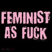 Feminist AS Fuck AF Ornament thumb 1