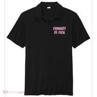 Feminist AS Fuck AF Sport-Tek Posi-UV Pro Polo thumb 0