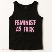 Feminist AS Fuck AF Tank Top thumb 2