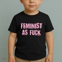 Feminist AS Fuck AF Toddler T-Shirt thumb 2