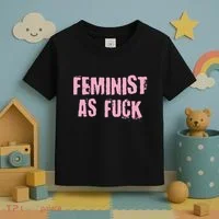 Feminist AS Fuck AF Toddler T-Shirt thumb 3