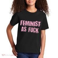 Feminist AS Fuck AF Kids T-Shirt thumb 2