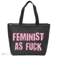 Feminist AS Fuck AF Tote Bag thumb 0