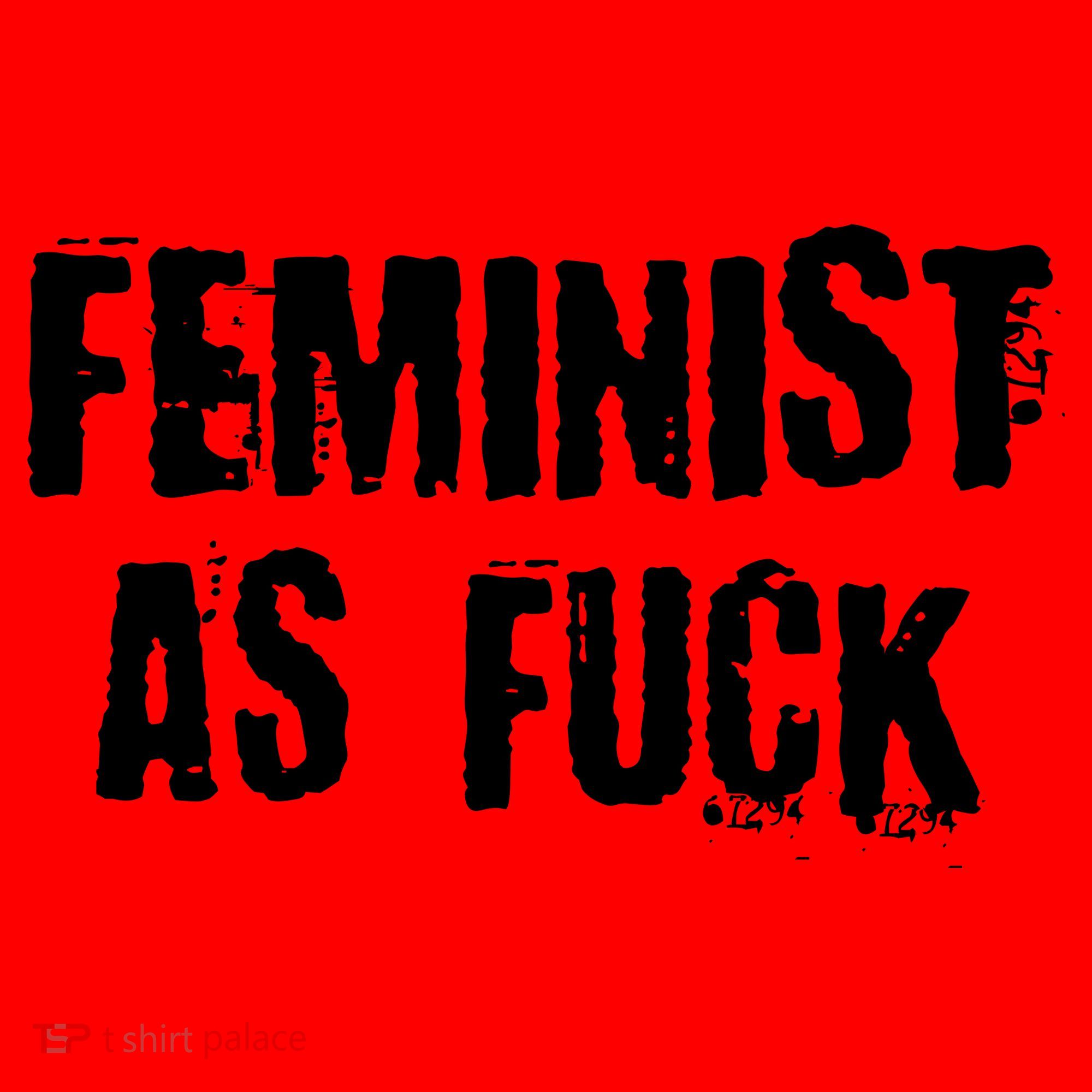 Feminist AS Fuck AF Santa Hat
