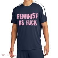 Feminist AS Fuck AF Sport-Tek Competitor United Soccer Jersey thumb 0