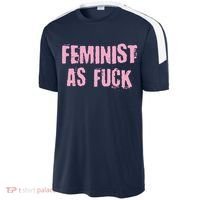 Feminist AS Fuck AF Sport-Tek Competitor United Soccer Jersey thumb 2