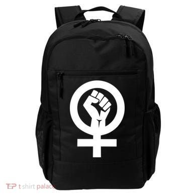Feminist Womens Rights Feminism Symbol Backpack