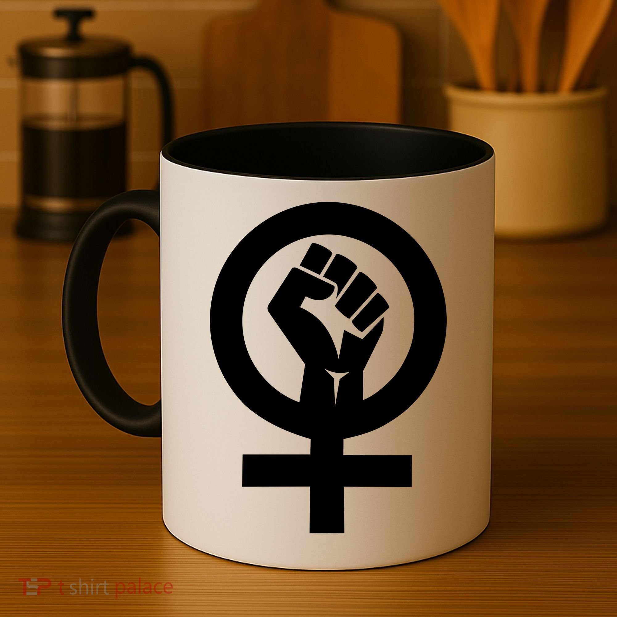 Feminist Womens Rights Feminism Symbol Coffee Mug