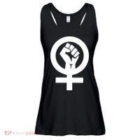 Feminist Womens Rights Feminism Symbol Ladies Essential Flowy Tank thumb 0