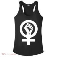 Feminist Womens Rights Feminism Symbol Ladies PosiCharge Competitor Racerback Tank thumb 0