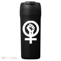 Feminist Womens Rights Feminism Symbol 24oz Duet Stainless Steel Tumbler thumb 0